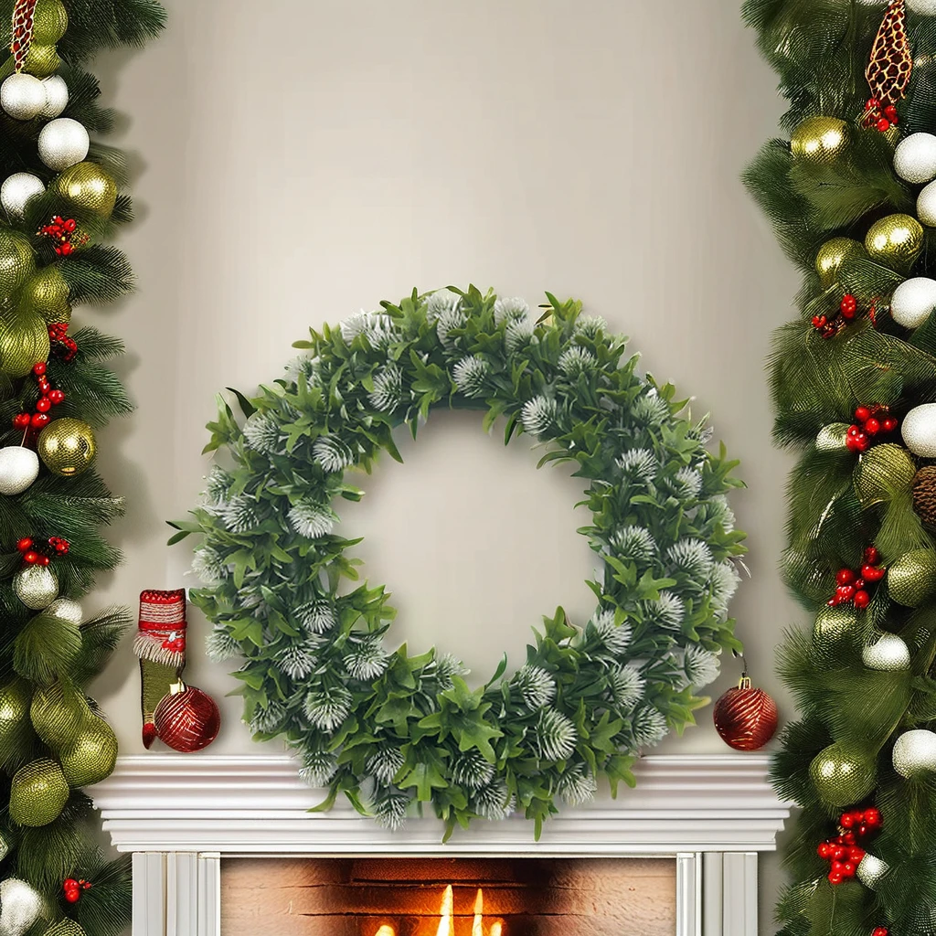 Artificial Wreath Christmas Wreath Customizable For Indoor And Outdoor Decoration