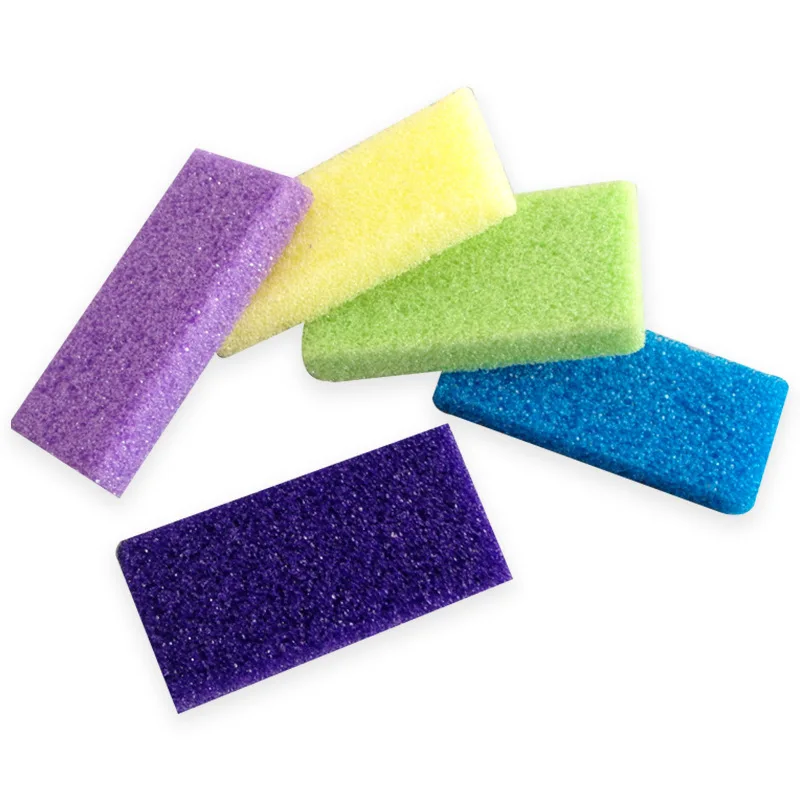 Disposable Pedicure Foot Care Coarse Hole Pumice Sponge Salon Use Pumice Pad Pumice Stone for Pedicure