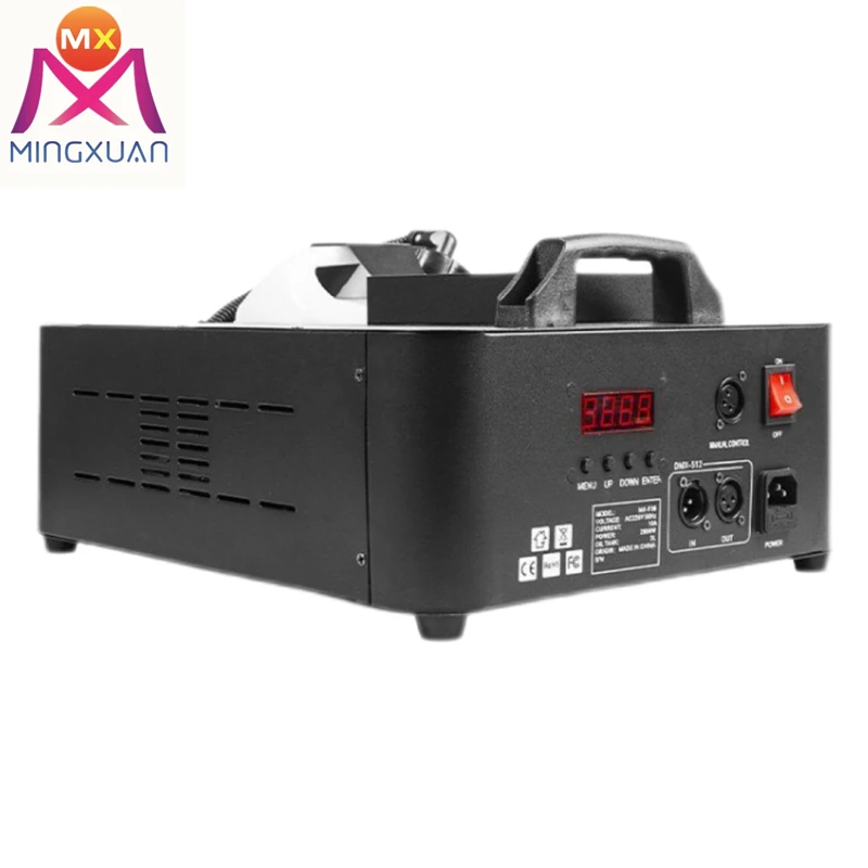 24 led Rgb Color 1500W LED column fog smoke machine atomizer stage light Professional
