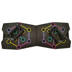 Folding Push-Ups Stands Board Portable Fitness Workout Exercise Equipment 9 in 1 pushup Board