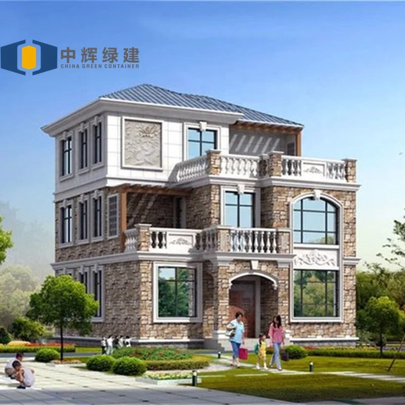 CGC House Smarthouse Light Steel Villa Low cost prefab light gauge steel structure frame hotel prefab house project