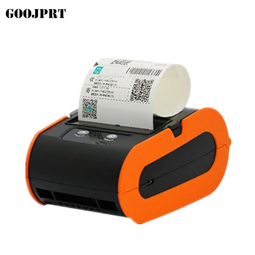 3inch thermal micro small printer machine supermarket QR code stickers roll label printer factory direct sale