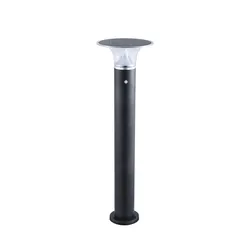 High Powered Pathway Garden Bollard Pillar Outdoor Waterproof 3W Solar Led Lawn Light