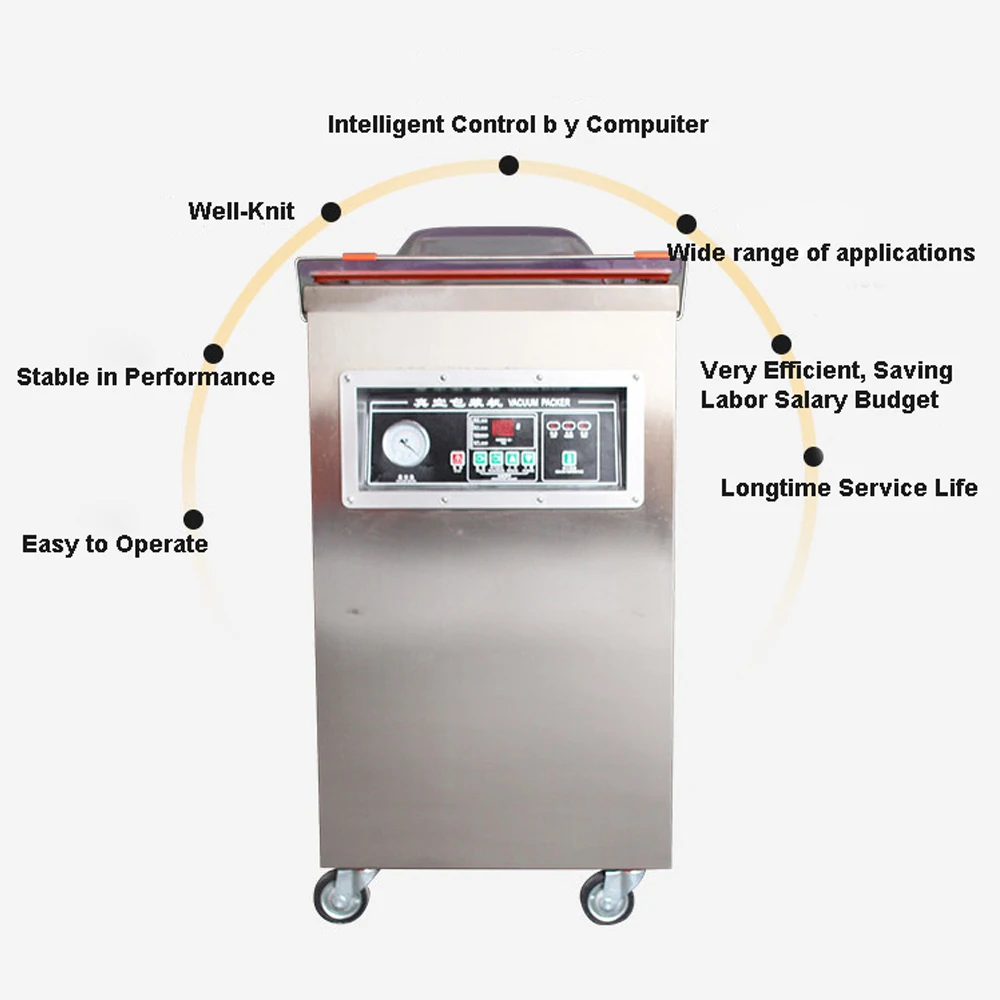 Smart-Tech DZ400 DZ500 vacuum packing machine for food