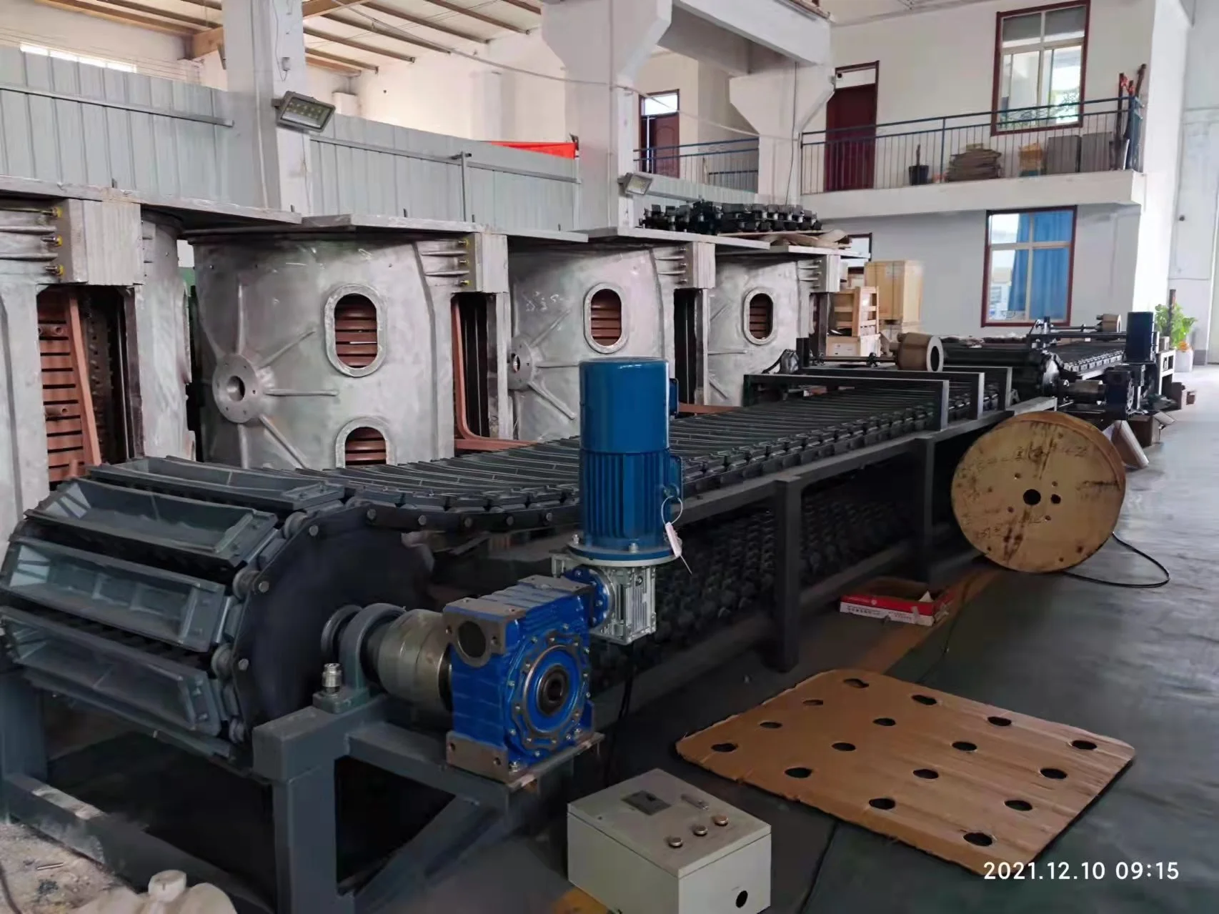 Zinc Copper aluminum ingot casting line Aluminum Ingot Casting machine with stacker Continuous Casting Line for Aluminum Ingot