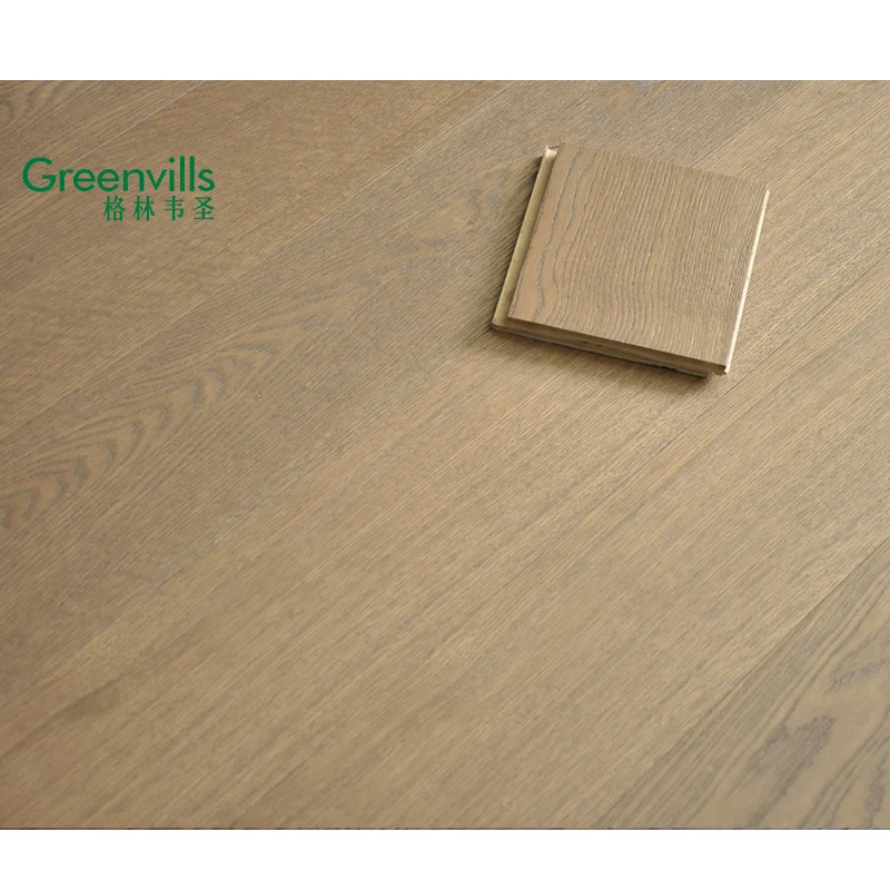big discount! Wheat engineer oak flooring cheap price engineered parquet and parquett oak wood floor