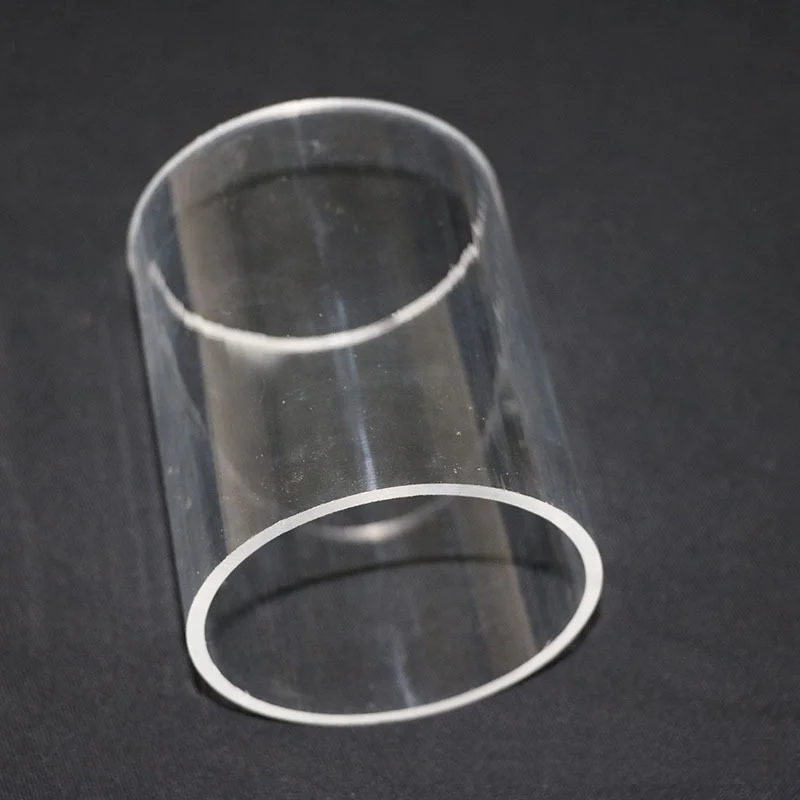 Customized transparent Clear Polycarbonate Pipe PC PMMA Acrylic Plastic Tubes 5-1500mm
