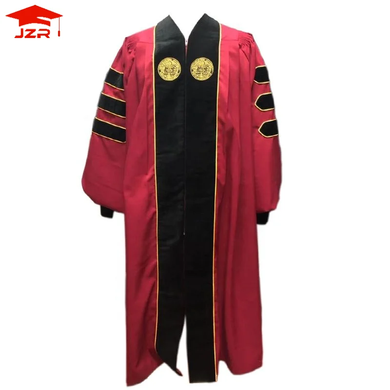 Оптовая продажа американских университетских академических выпускных докторских платьев Халат