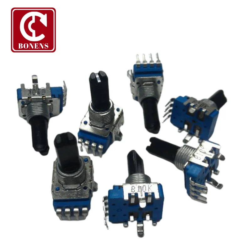 Manufacturing 1K 5K 10K 50K alps 9mm carbon rotary potentiometer