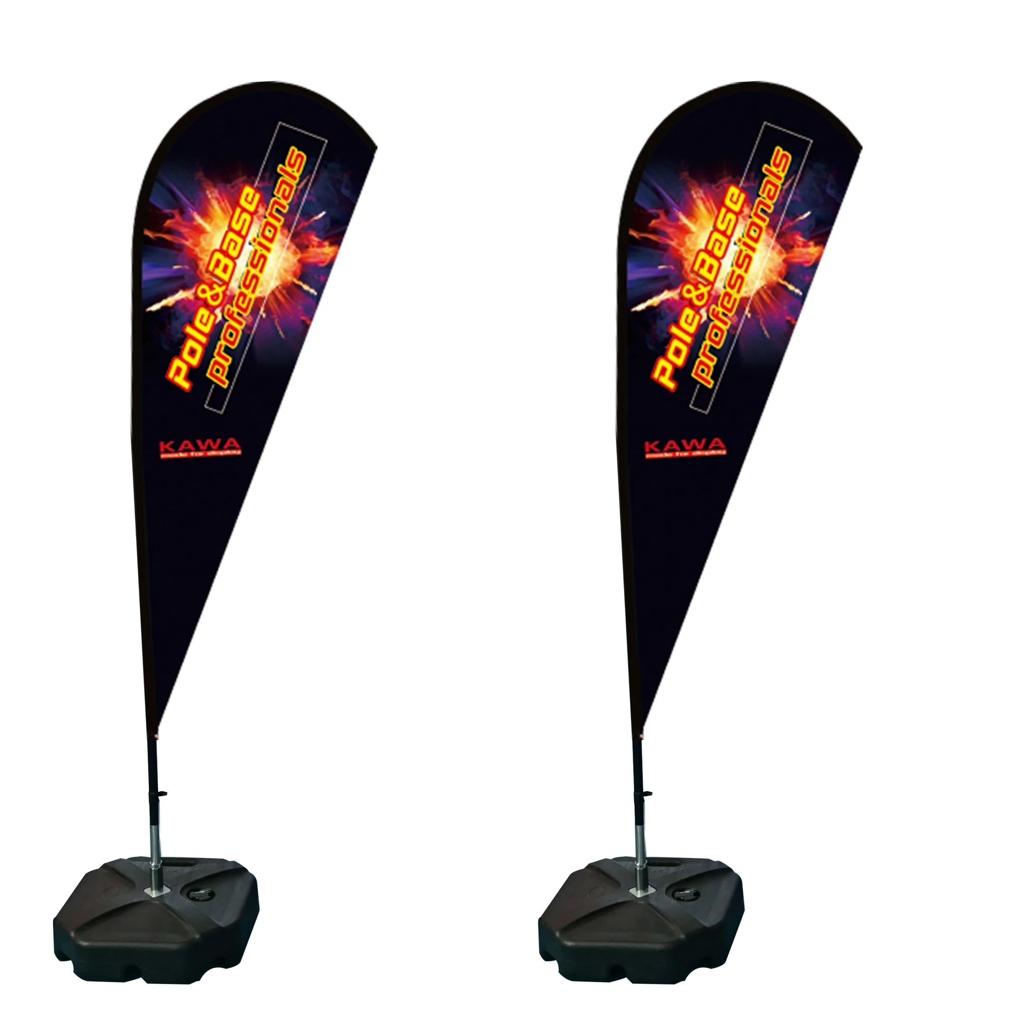 Promotional Feather Flags One Choice Displays With Custom Banner Advertising Logo