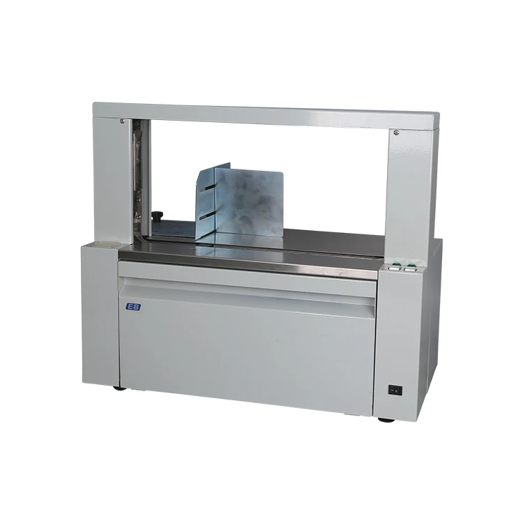 JB-402-3 Multi-application Packaging Machine for Currency Banknote automatic paper tape opp book banding Strapping Machine