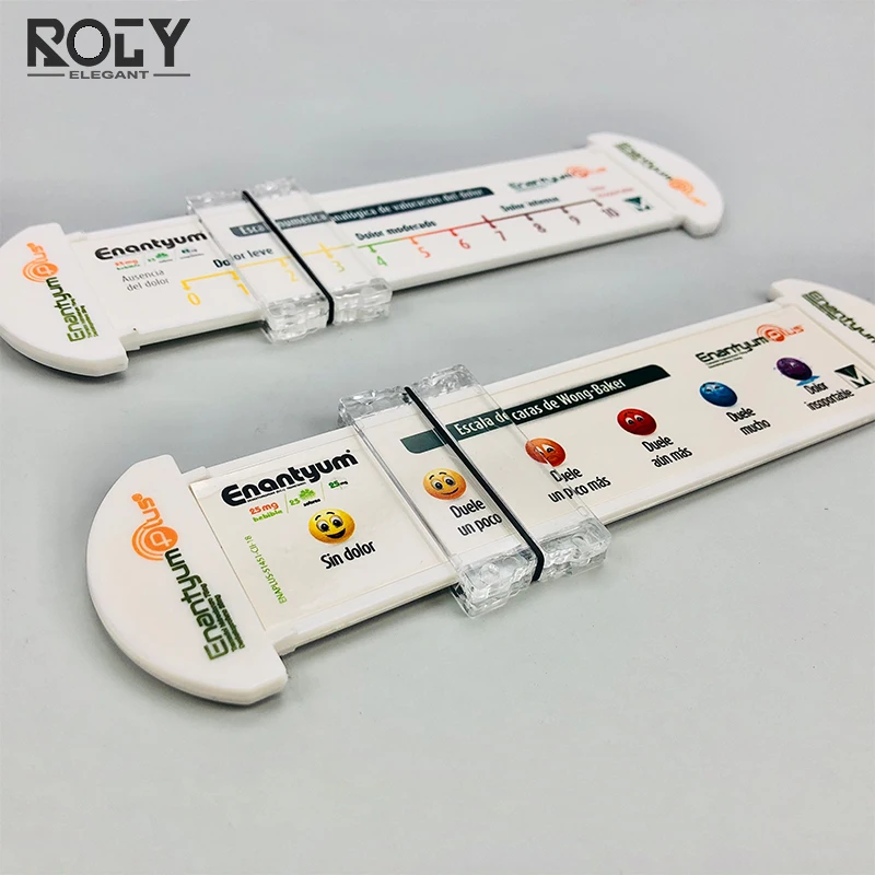 
Nursing Professional Pvc Flexible Plastic Medical Pain Score Scale Ruler 