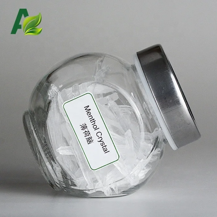 Natural Menthol Crystal Flavor Food Grade Additive