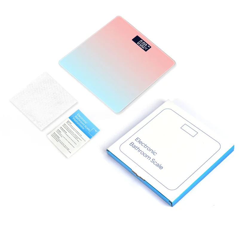 New Product Bathroom Scale Led Electronic Digital Weight Scale Body Smart Household Weighing Balance Weight Scale