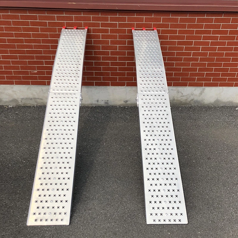 Wholesale aluminum walking ramp container loading ramp sale