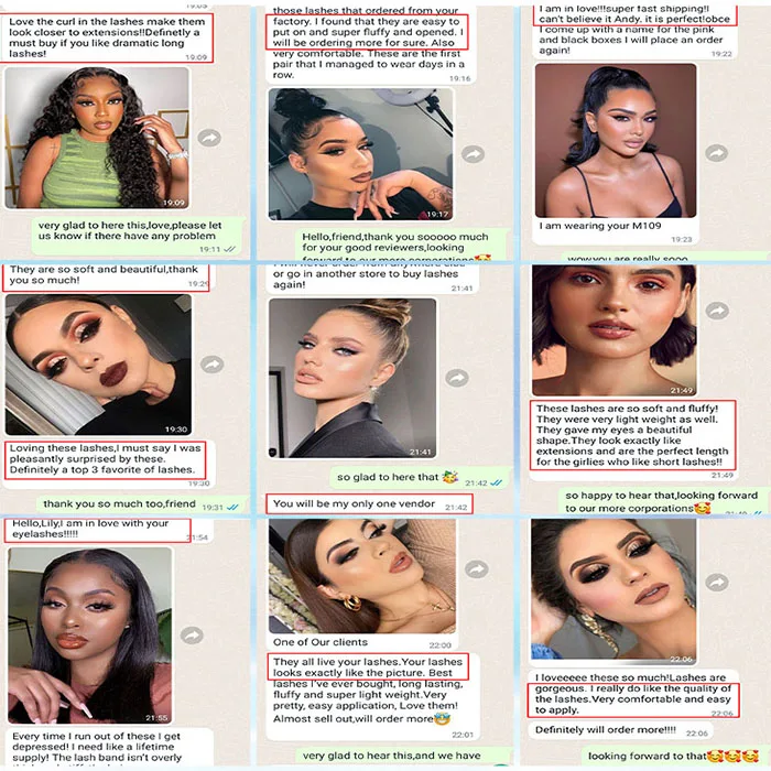 Русский объем норковые полосы ресницы оптом Minklashes 3d как норковая полоса Wispy