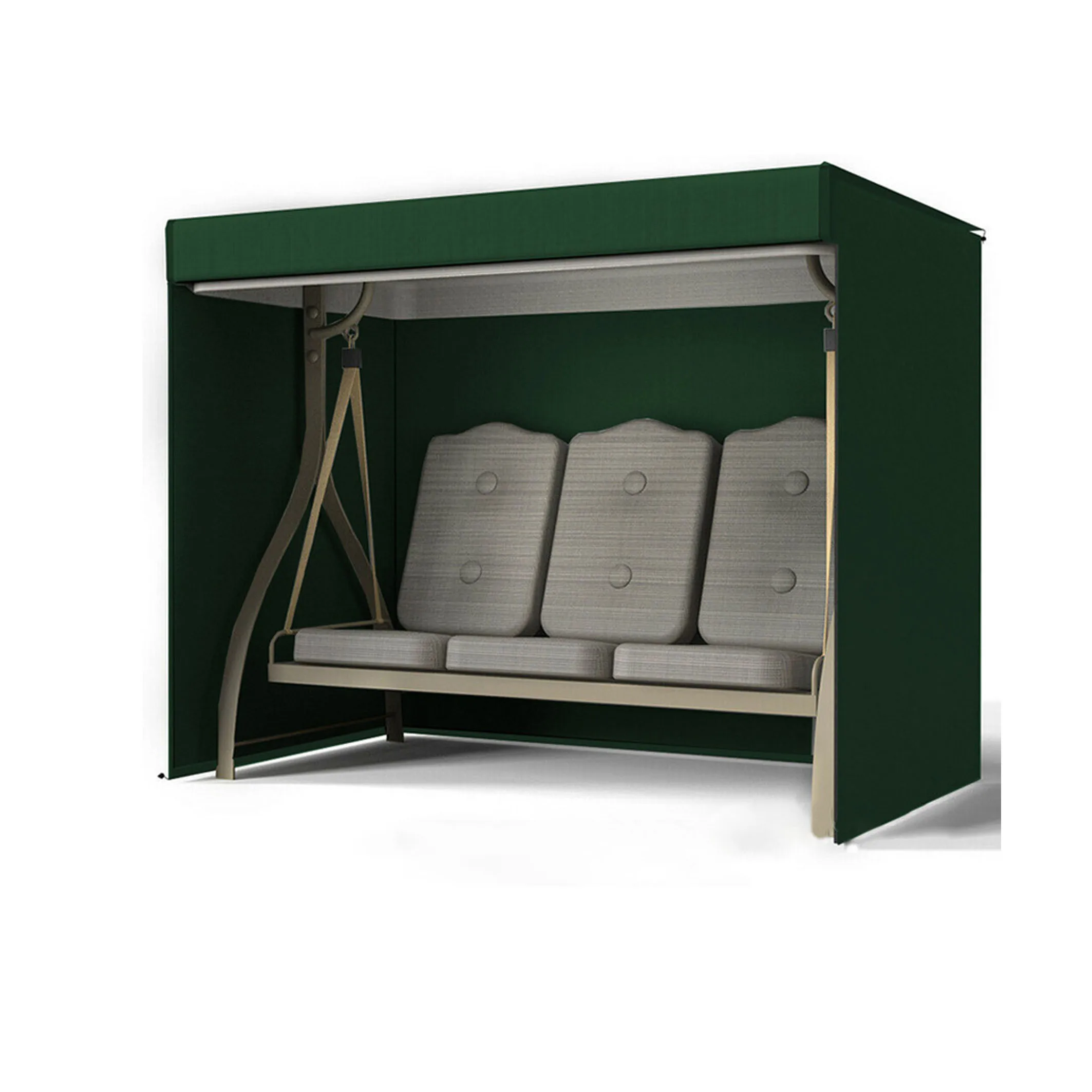 High Quality Oxford Polyester Waterproof UV proof Furniture Cover Patio Family Swing Chair Cover