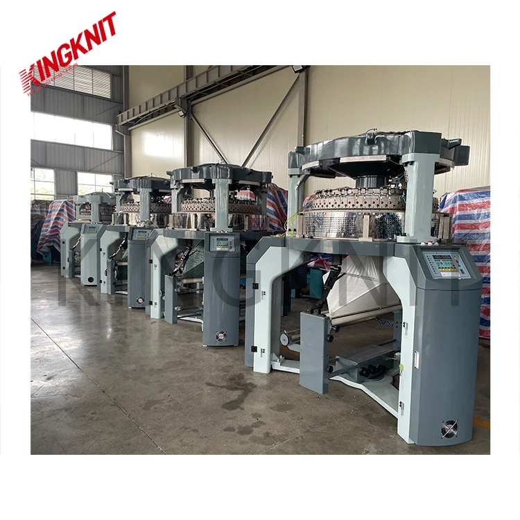 Reliable China Factory Double Jersey Circular Knitting Machine cotton fabric making machine For Double-sided Fabric