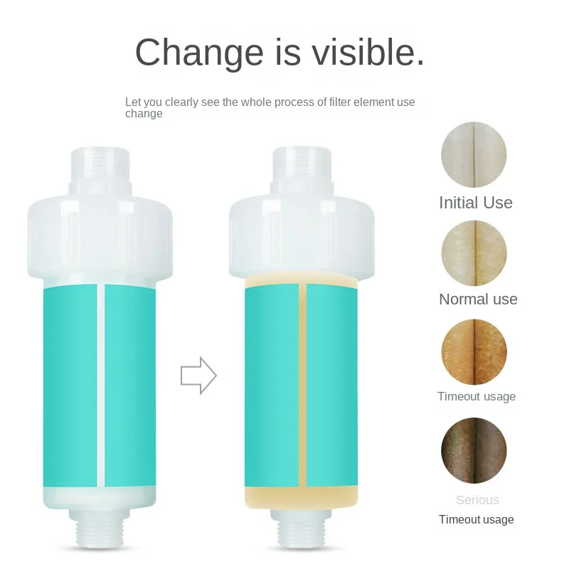 Shower Head Water Filter Removing Chlorine Clean Softer shower filter vitamin Bathing water filter Purifier