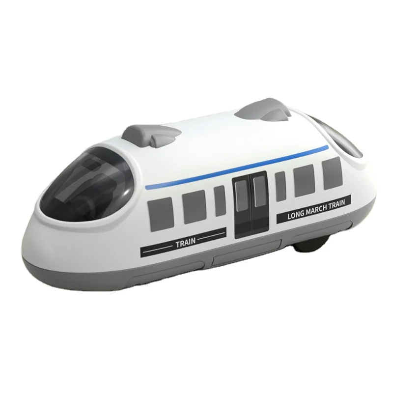 2023 Hot Inertia Car  Train Traffic High-speed Rail Subway Toy