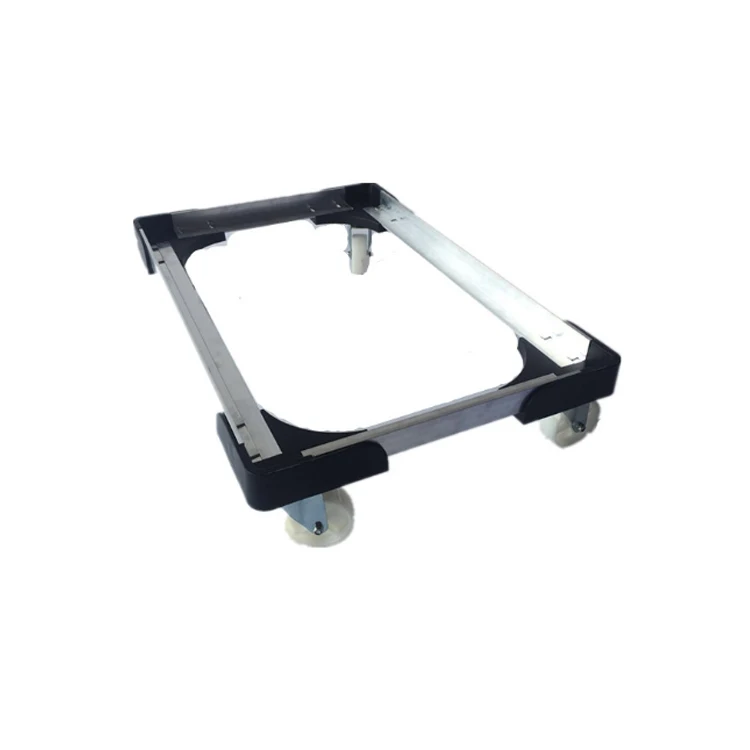 Customize Size Aluminum Wheeled Crate Skate Turnover Box Cart Moving Dolly
