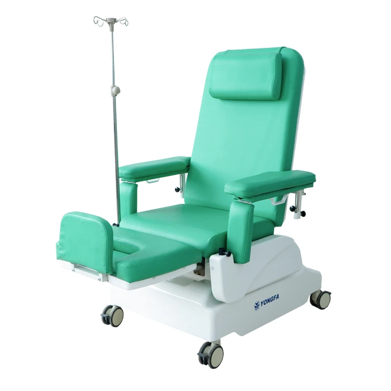 YFY-D06  Hospital Equipment Adjustable Electric CPR Patient Blood Transfusion Dialysis Chair