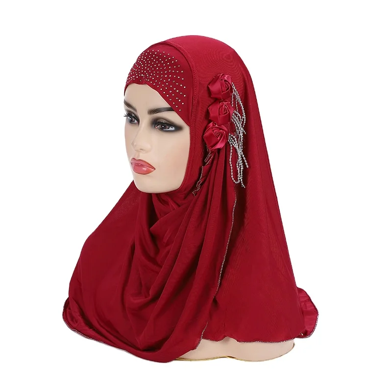 scarf for women hijab wholesale  of Adult or teenage girl fashion hijab hat shawl muslim hijab