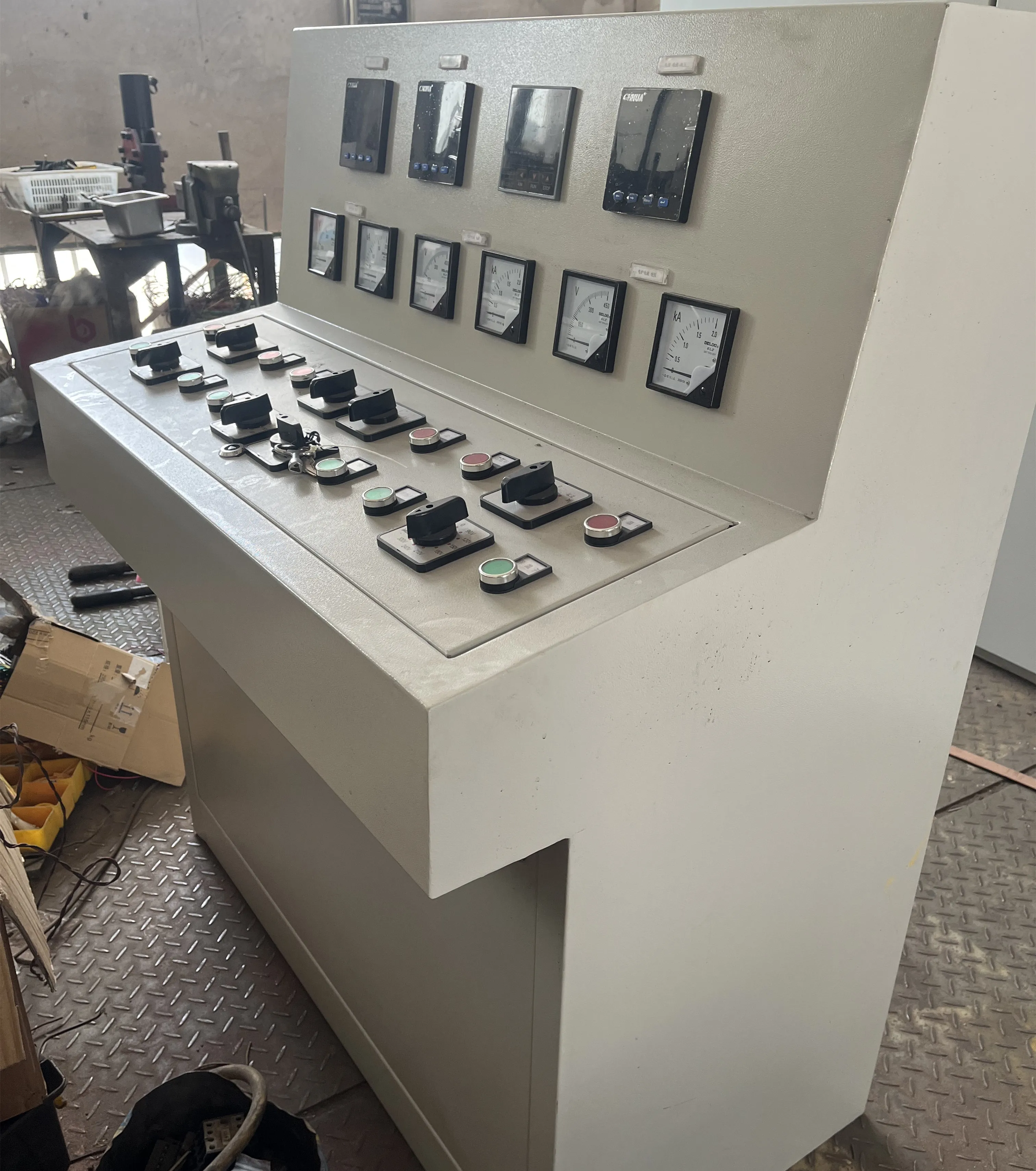 Power Frequency Copper  Melting Furnace Copper Rod Wire Tube Horizontal Continuous Casting Machine