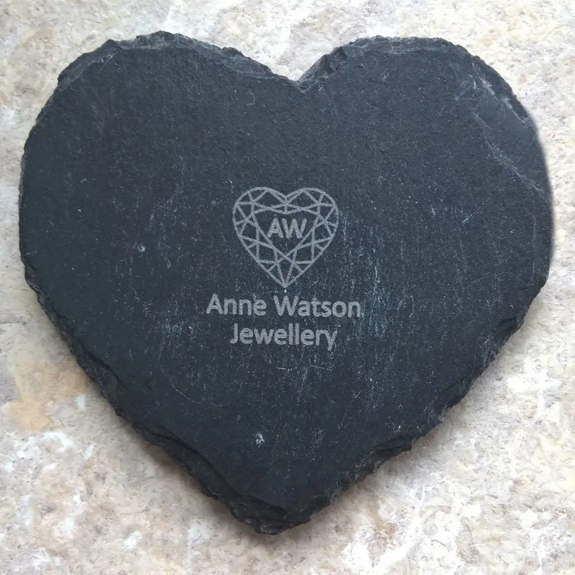 wholesale D10CM Natural Slate Drink Coasters Glass Mug Cup Mats Drink Pats Table Placemats For Home Kitchen Use