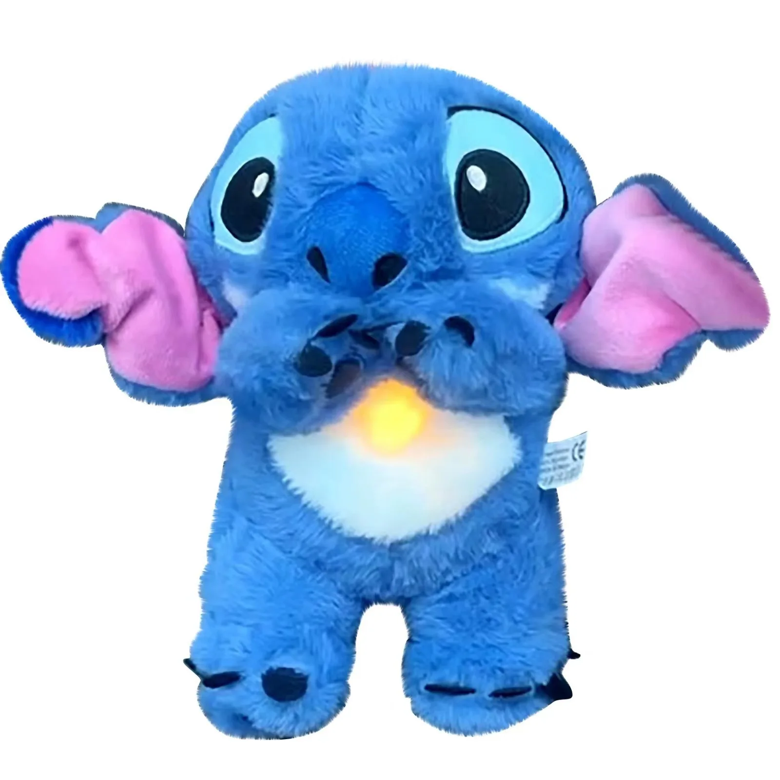 Yubon Hot Amine Stitches Plushies Toy Sleeping Plush Stuffed Bear Animal Breathing Plush Dolls Musical Stitches for Baby Kids