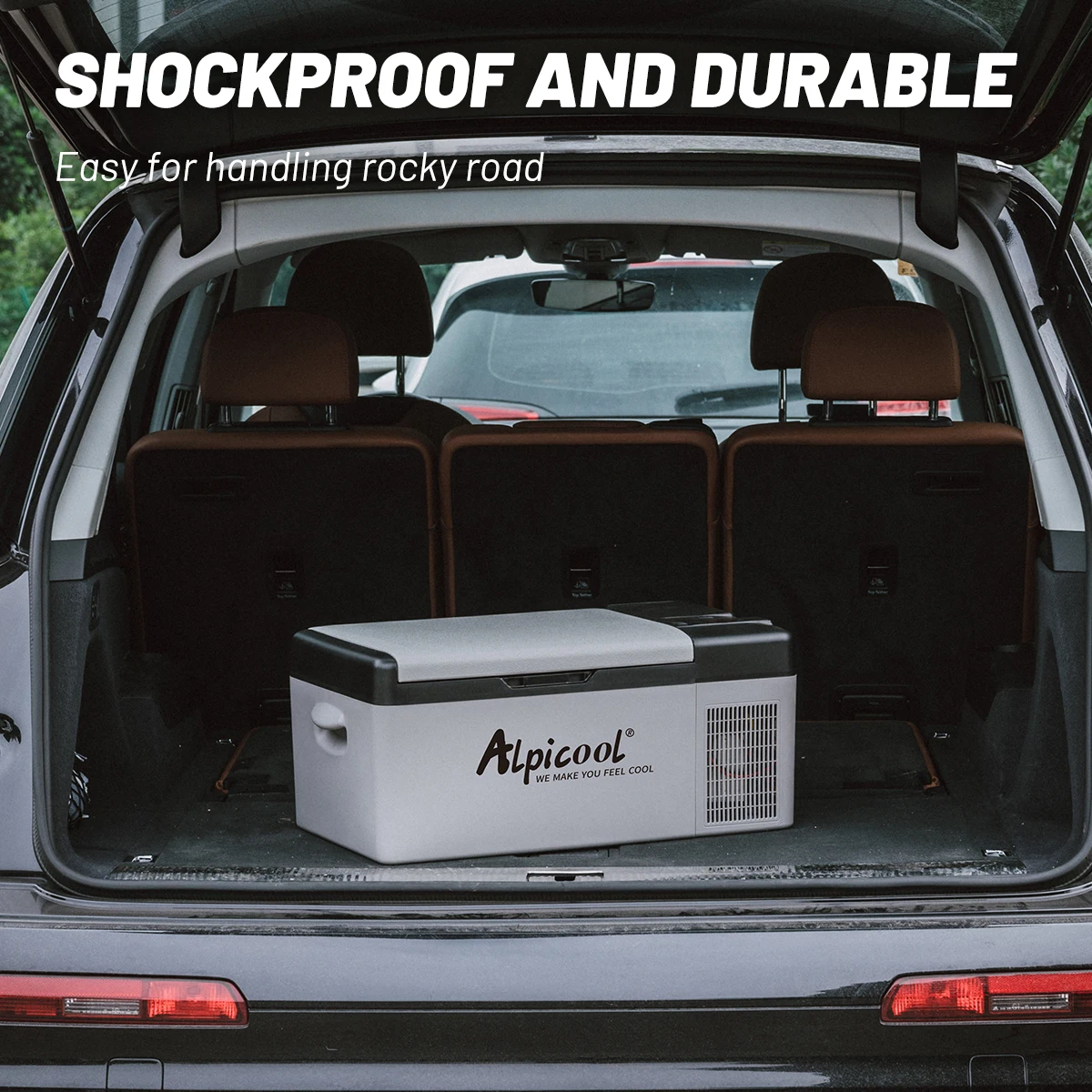 C15 Mini 12V Detachable Door Car Freezer Home Outdoor Dual Use Fridge Frosted Surface Refrigerator Portable Truck Cooler