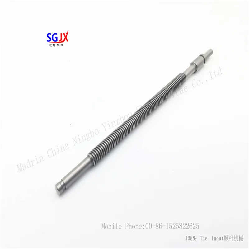 Rail transit auto parts trapezoidal screw T6.8*6.318*4 T6.35*6.35*4 T6.35*6.85