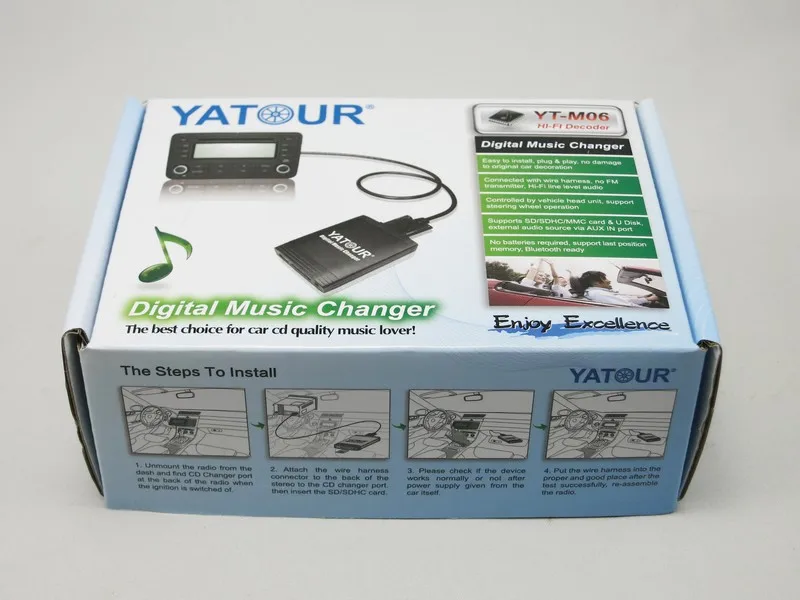 Yatour factory car radios upgrade USB SD Blue-tooth module for Honda Accord Civic CRV