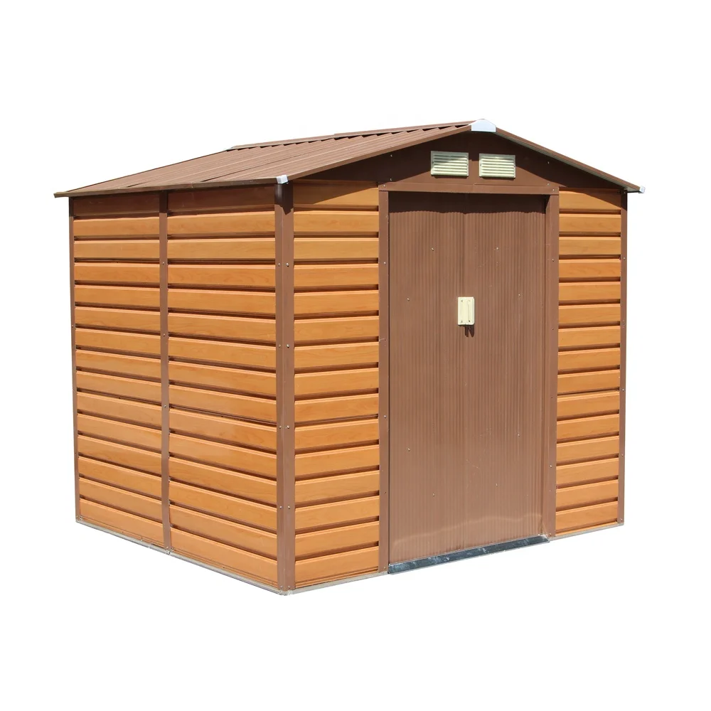 5m2 UV Protected Multifunction Garden Building Metal Tool Shed Sheds & Storage China Wholesale Composite Wood Shed