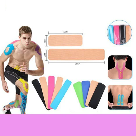 Sports Muscle Relief Kinesiology  tape Elastic Kinesiology Sports Tape for Muscles and Injury Relief Joint Support