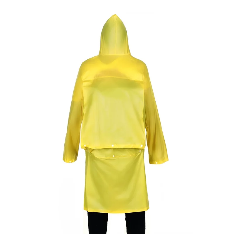 2023 New Wholesale Raincoats Boys Girls Backpack Clear Raincoat Waterproof Poncho