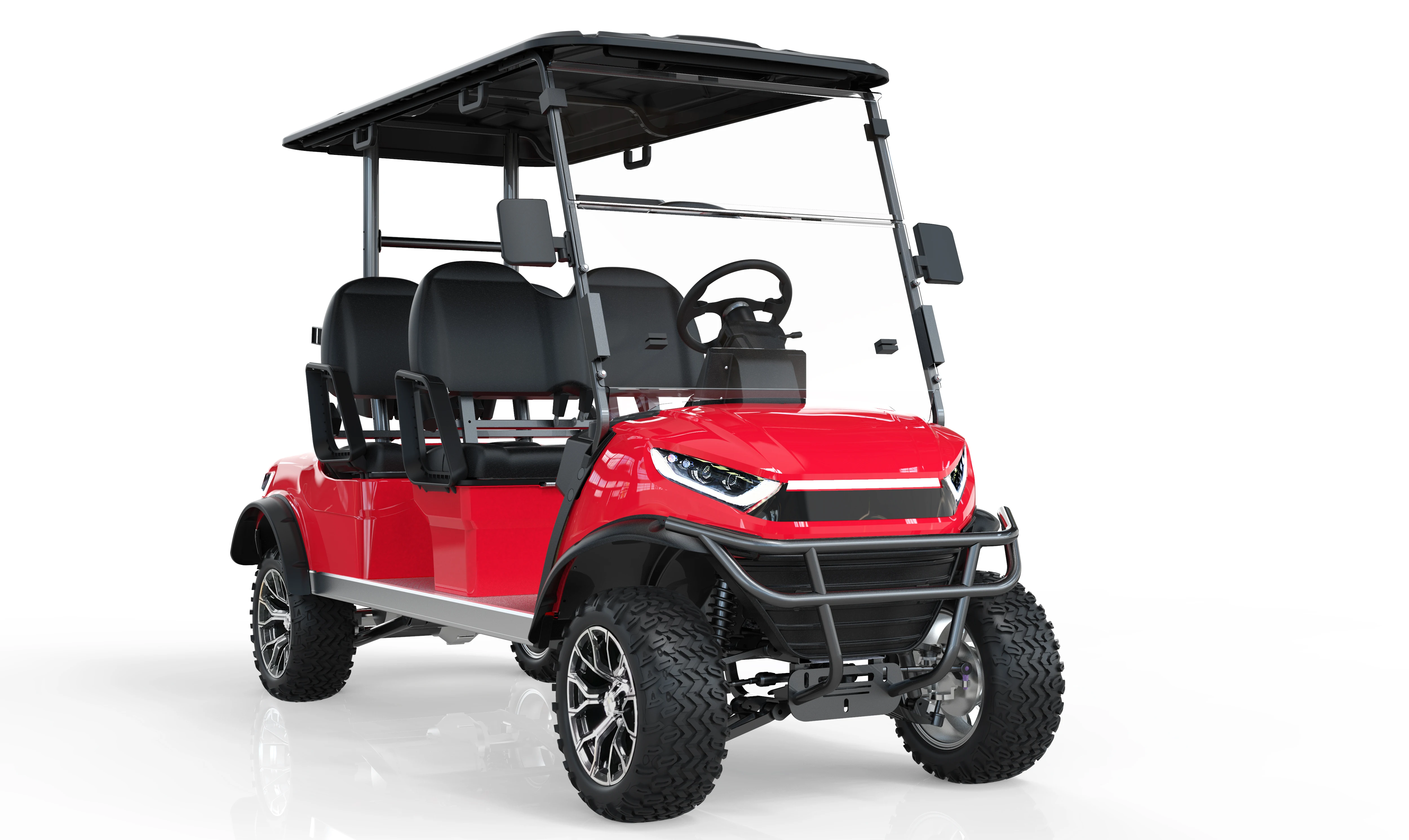New Launched Wholesale Lead Acid/Lithium Battery Electric Golf Cart 4 Seater Buggy