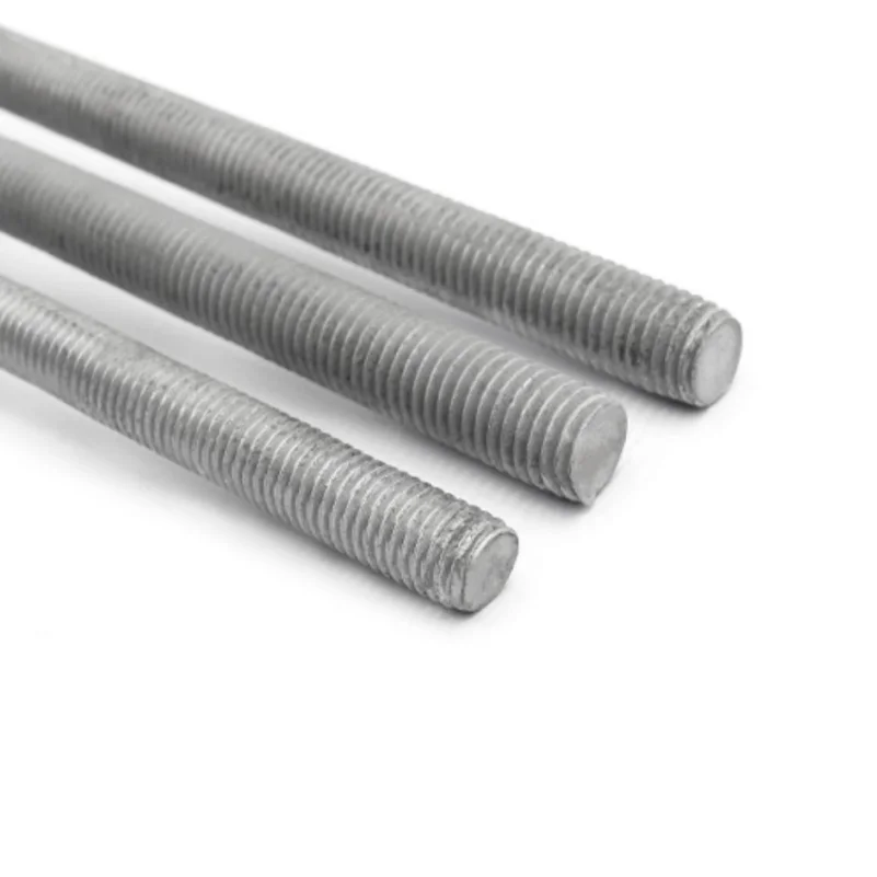 M5 M14 Iron Steel ASTM A325 A307 GR2 GR5 ASTM 193 B7 Dacromet Gumet Hot Dip Galvanized HDG Thread Rod Threaded Bar DIN975