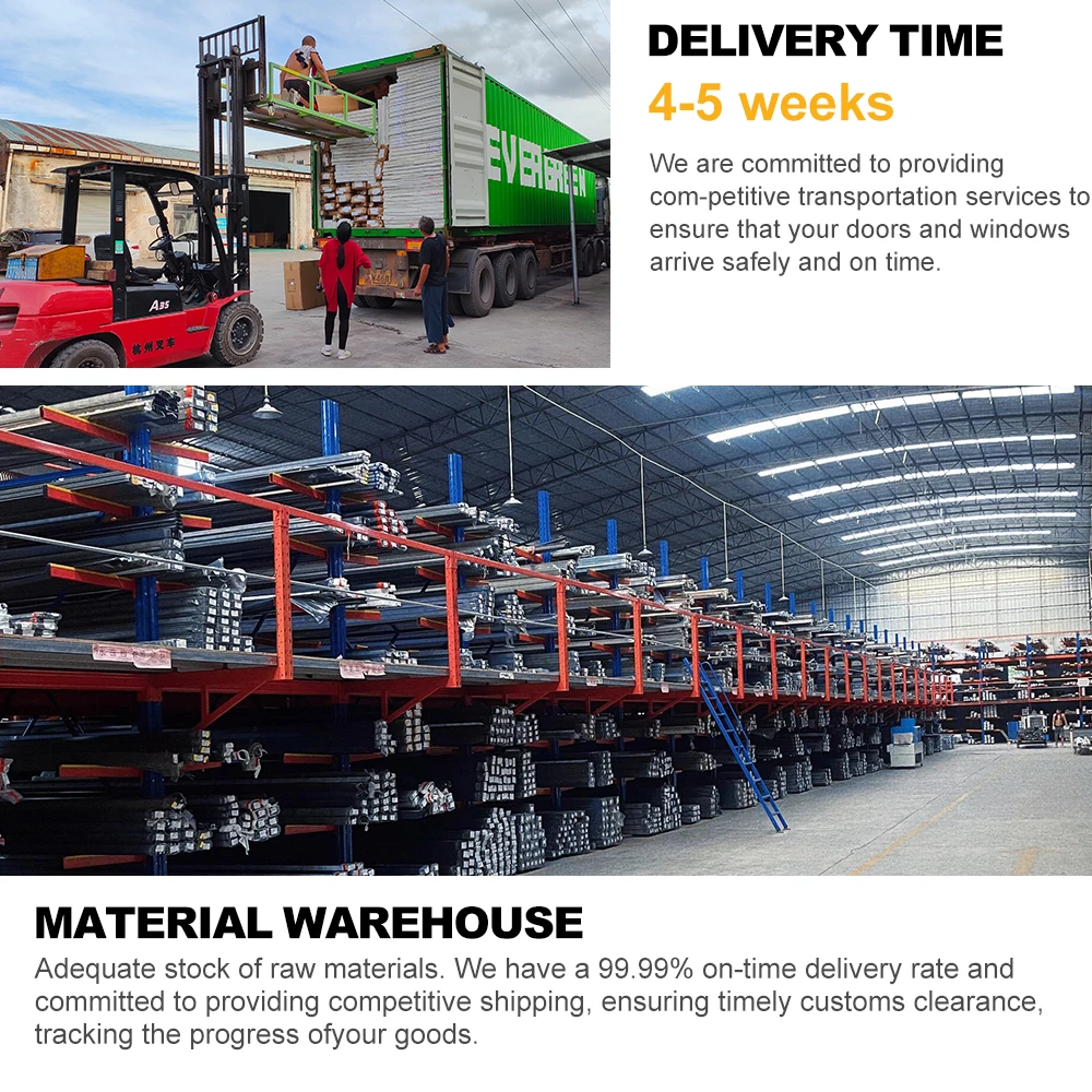 Vertacial Aluminum Framed Double Glazed Window Outswing Aluminum Casement Window  Awning Window with Optional Automatic