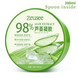 Hot Sale Aloe Gel 98% Aloe Vera Gel Skin Care Product Moisturizing Cream Facial Mask