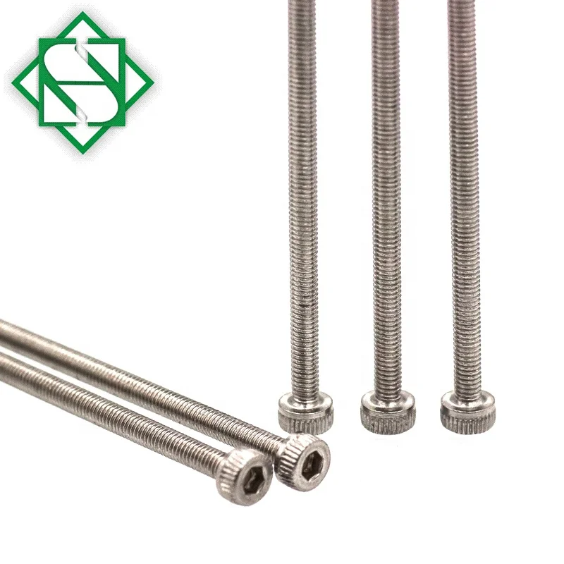 ISO4762 полностью из нержавеющей стали с резьбой A2-70 шестигранной головкой чашки винты