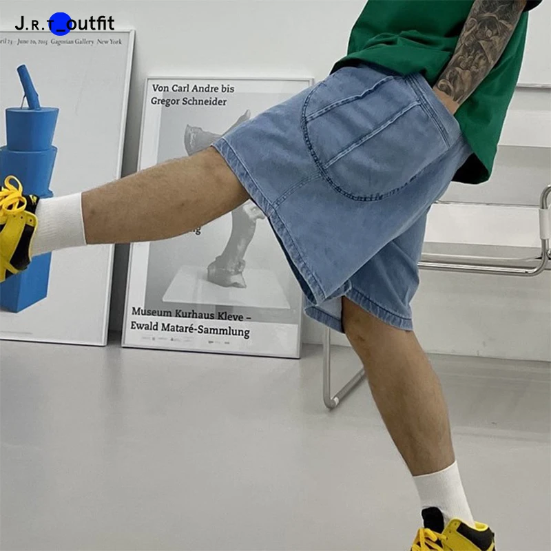 Plus Size Athletic Performance Essentials Jeans Wholesale Gym Shorts for Men