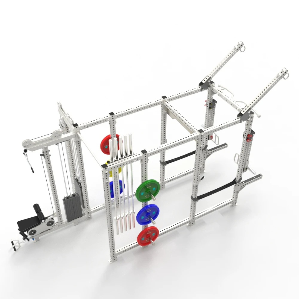 Gym equipment cable machine cross Fitness rigs and racks trainer power cable crossover gym 3 station