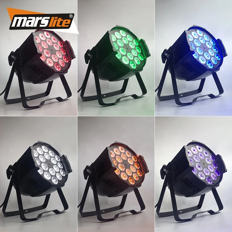 Marslite Led Par Light 18*10W 4 in 1 Par Can Stage Light Party Bar KTV Effect Dj Lighting
