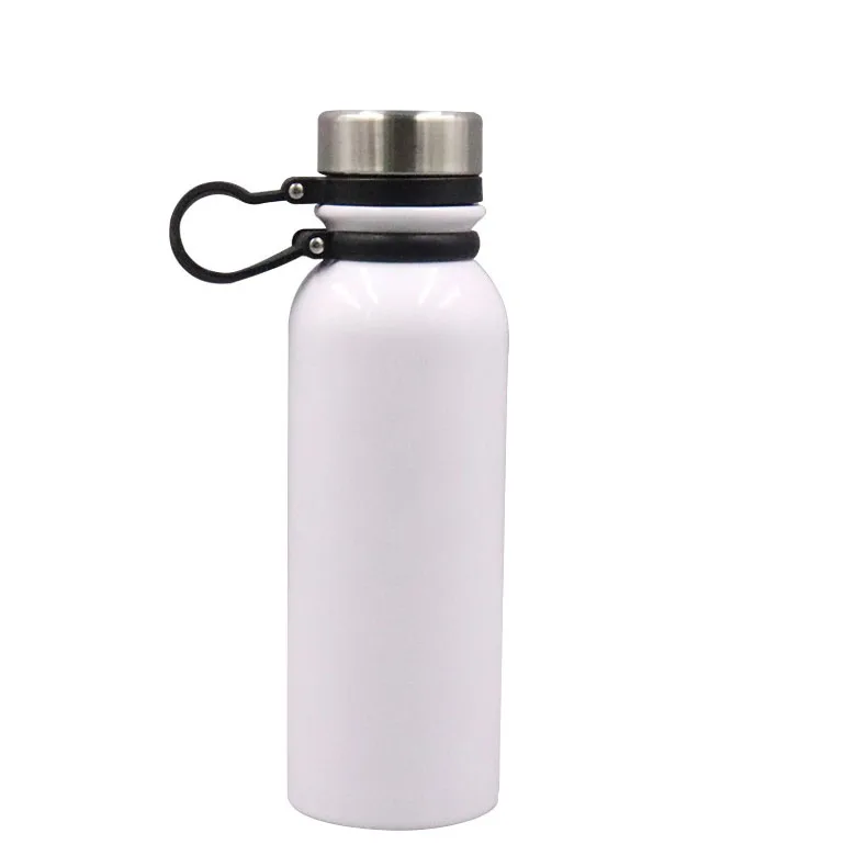 wholesale 350 ml 500 ml 750 ml stainless steel sport water bottle with handle double wall vacuum thermo bottle