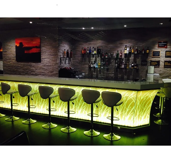 modern led bar counter black home bar counter bar cabinet
