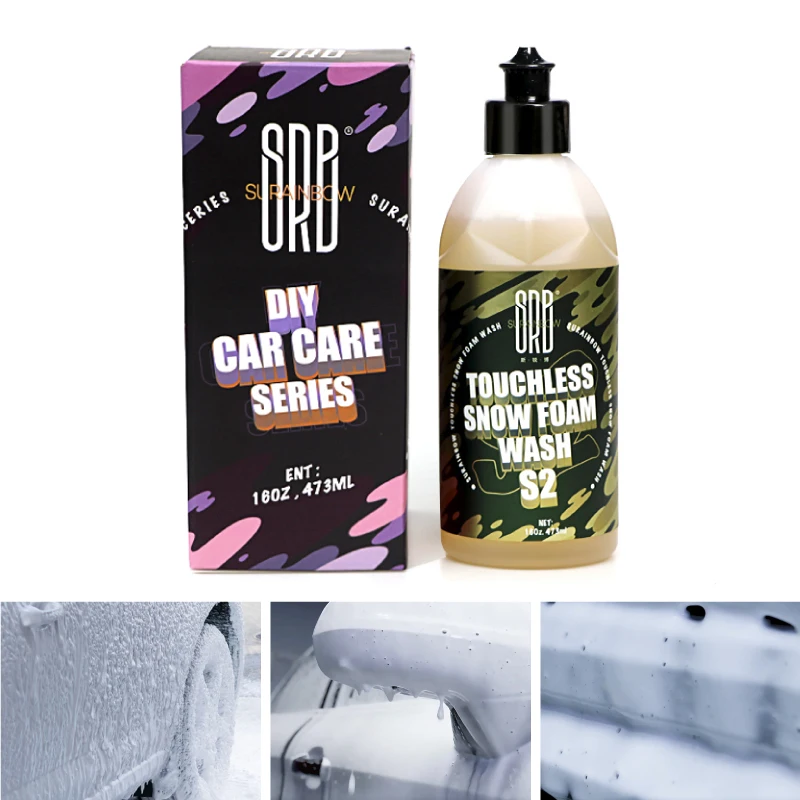 SRB car care touchless car wash DIY  Series Car Shampoo Snow Foam Wash S2