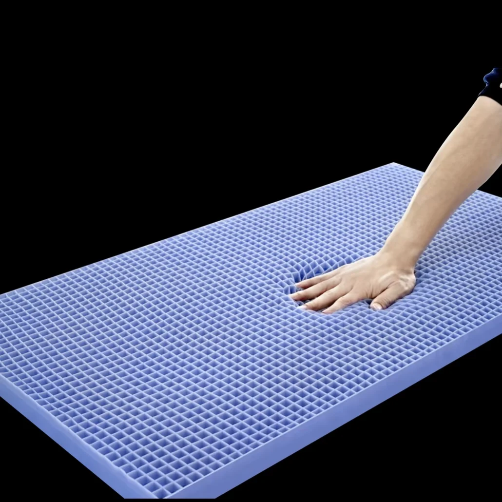 Factory Wholesale King Queen Size TPE Silicone Gel Mattress TPE Cooling Gel Mattress Topper For Bed