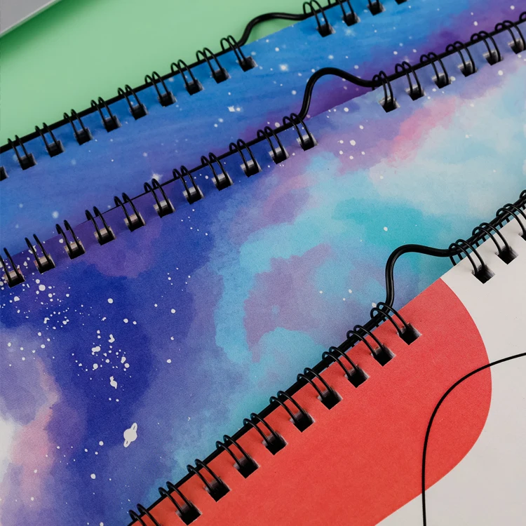 Wholesale Custom Life Planner Monthly Journal Calendar Sheets Goal Spiral Meal Scheduler Habit Tracker