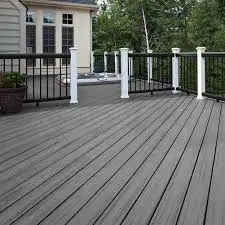 New designed Outdoor Engineering anti-scratch/UV sanding capped wpc floor composite decking patio decking